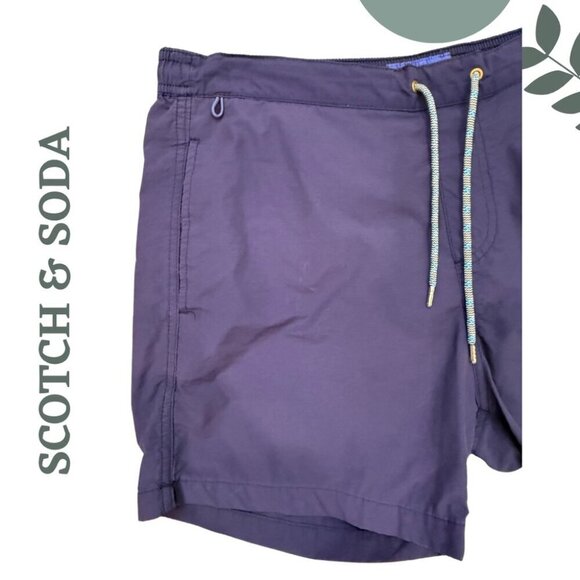 Scotch & Soda Swim Shorts | Quick Dry Boardshorts | Classic Fit Size Medium - Picture 4 of 7